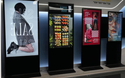 Portrait Digital Standee Manufacturer in India – Elpro Technologies Bengaluru